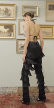 Load and play video in Gallery viewer, BLACK FRINGE PANTS
